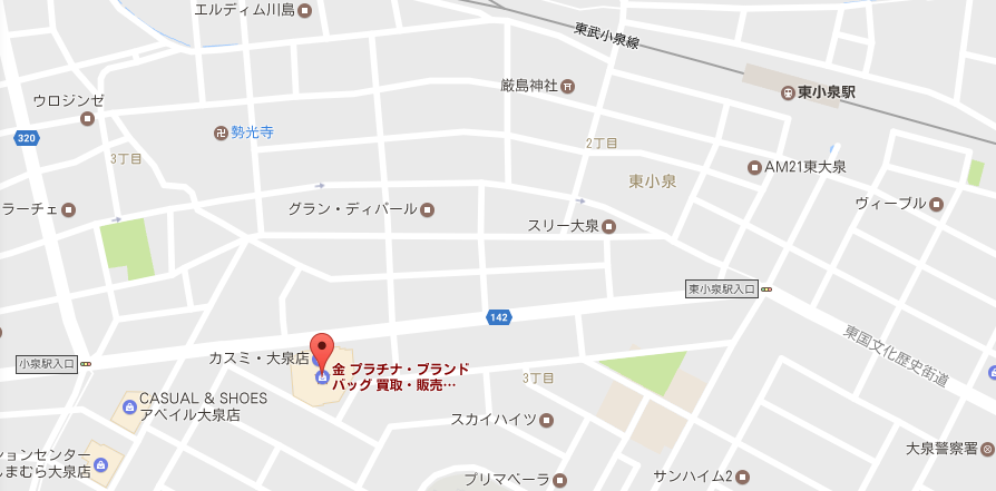 大泉店地図