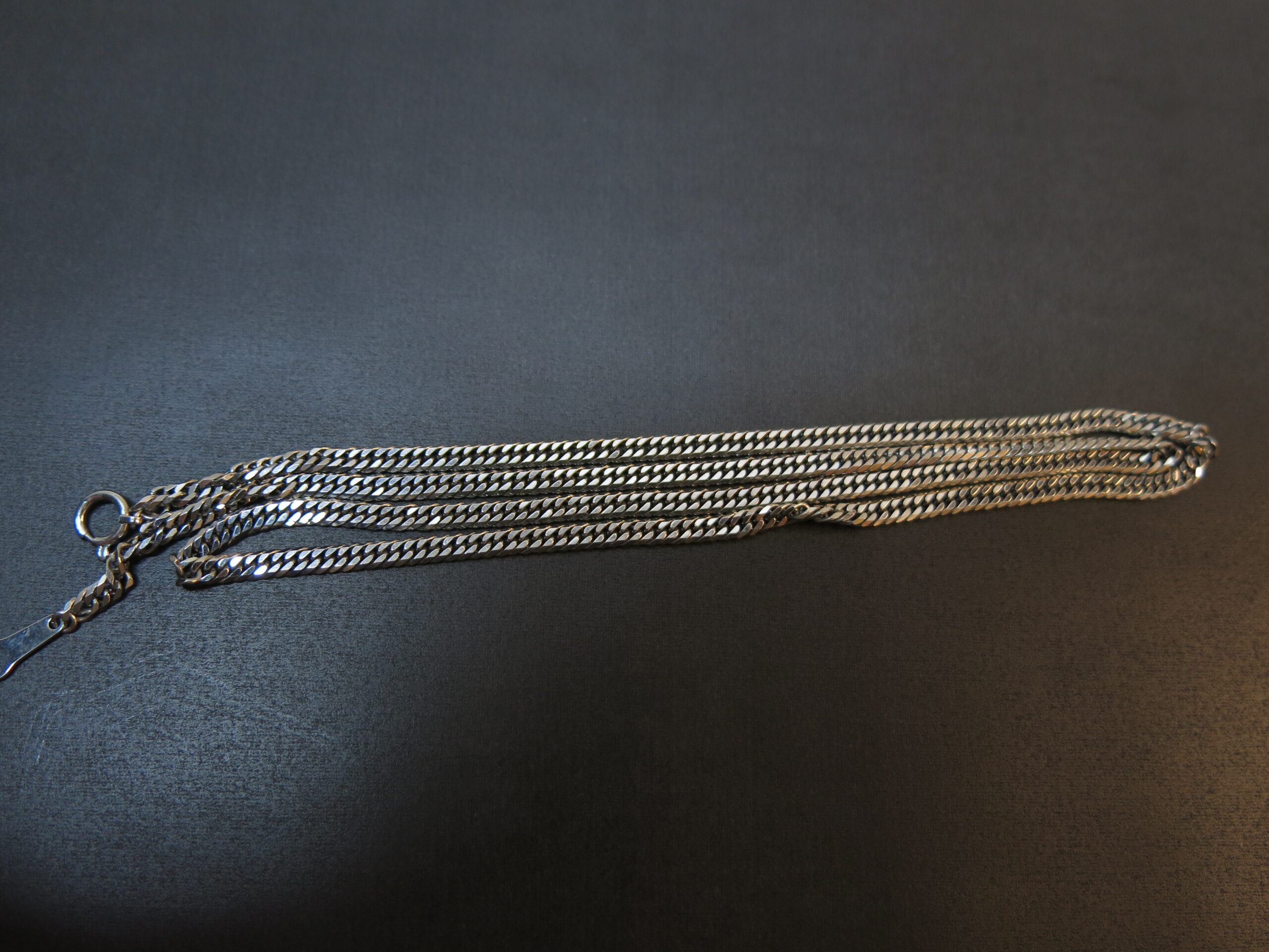 Pt850 喜平8面  トリプル 15g 50cm 美品 ￥57,000で お買取させていただきました!