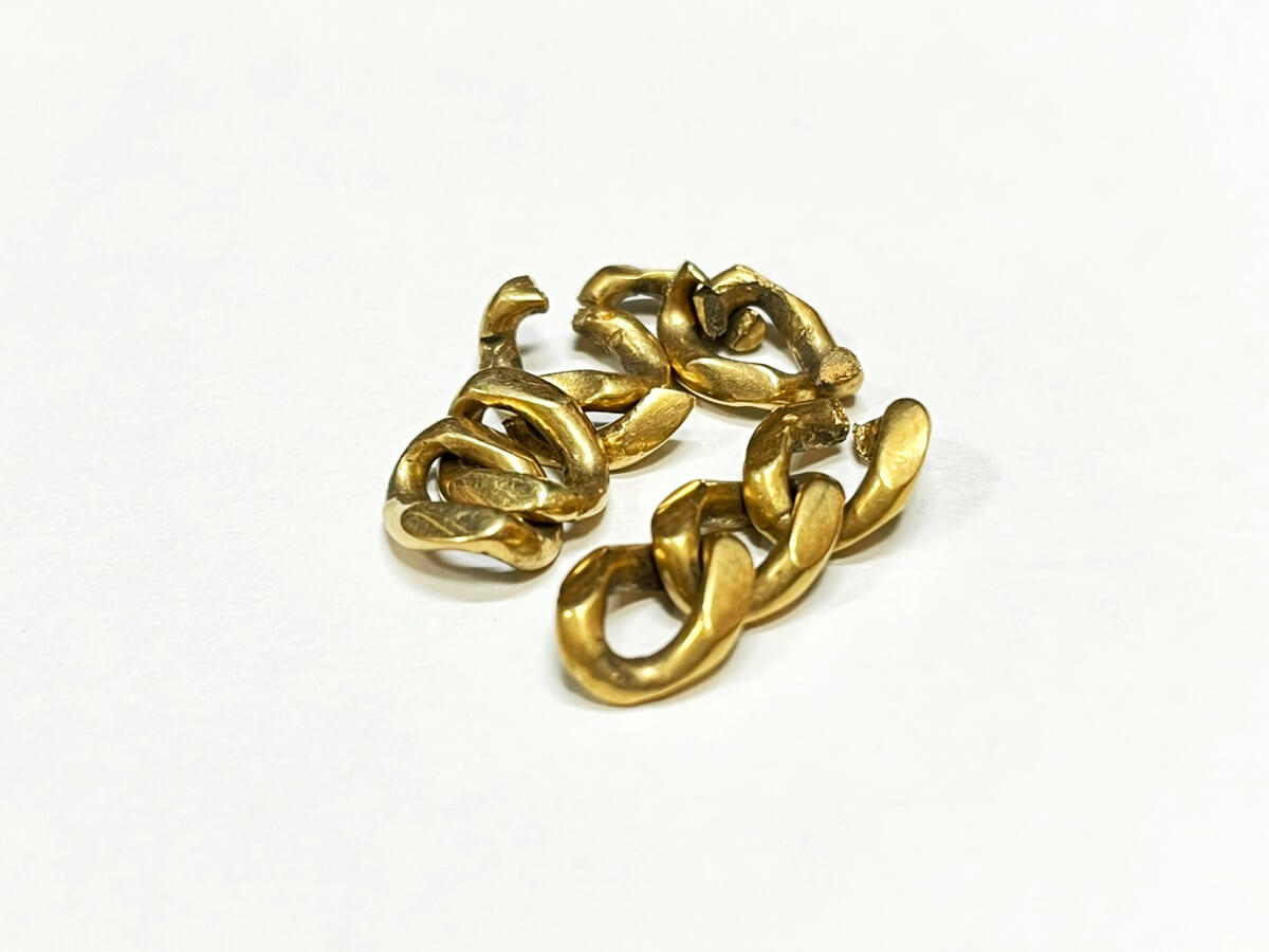 18金（K18）刻印がない金のアクセサリーを58,000円で買いました！