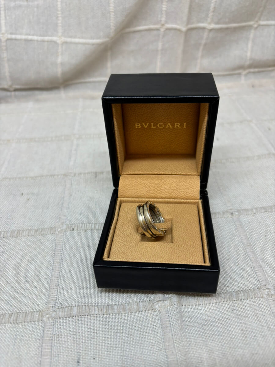 ブルガリ ビーゼロリング750 8g ￥80,000でお買取りさせて頂きました♪