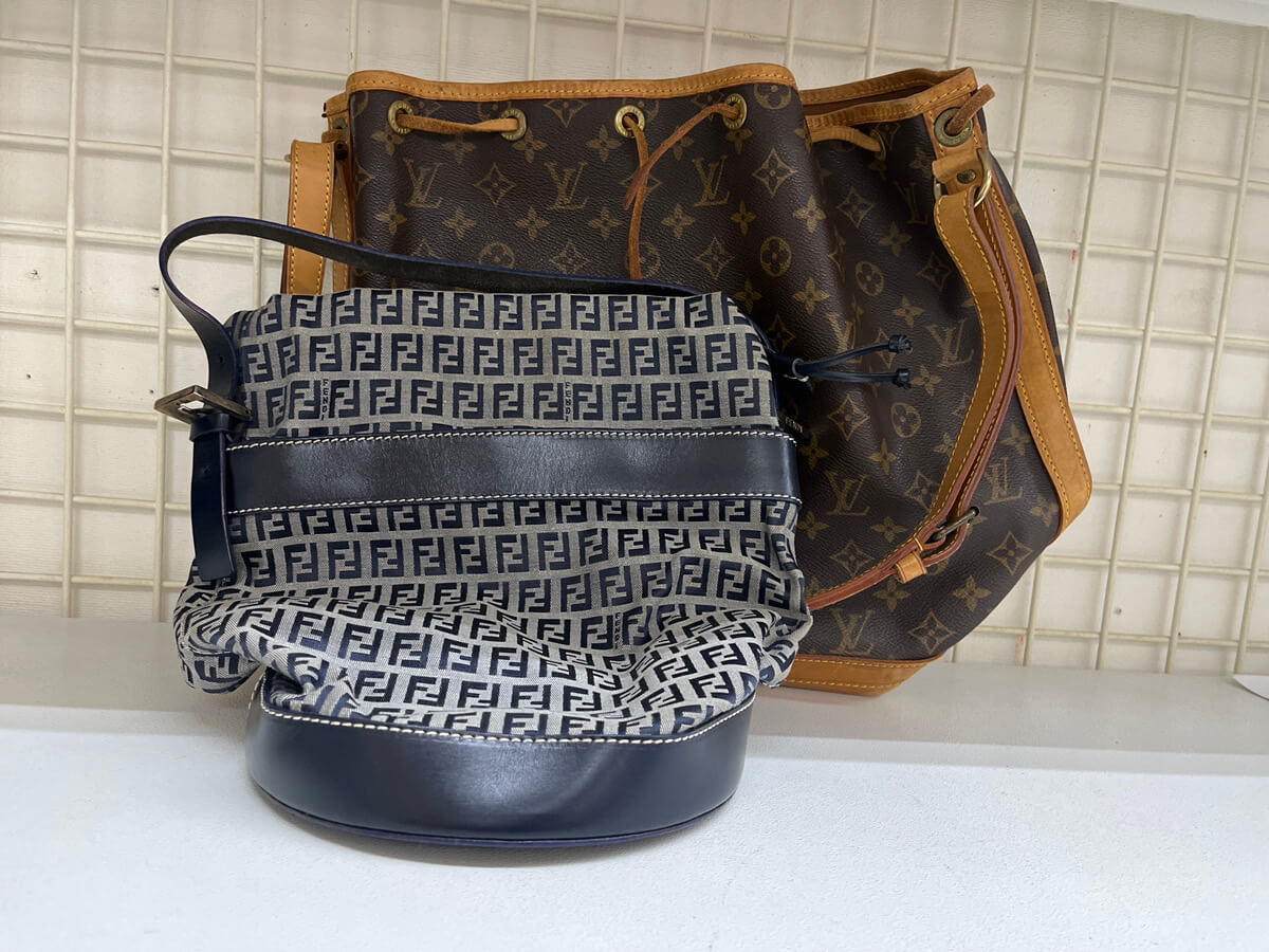 LOUIS VUITTONノエ、FENDIズッカ　ショルダーバッグ 12000円でお売りいただきました。