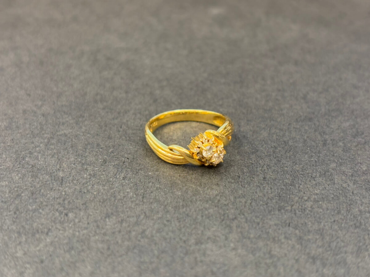 K18(18金)リング  ¥33,500でお買取させて頂きました
