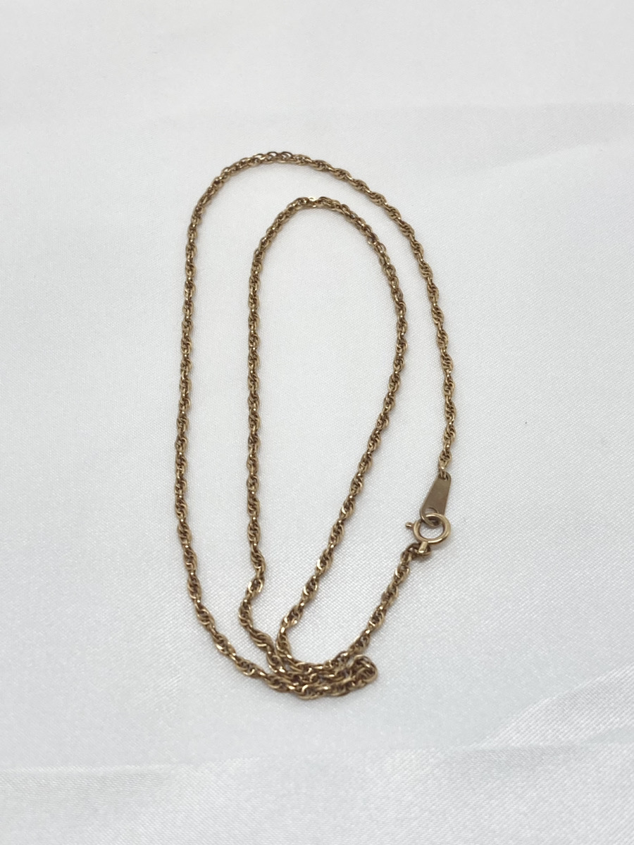 K18 ネックレスを  43,340円でお買取をさせていただきました。