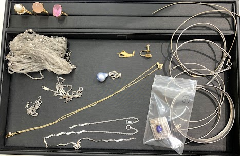 03/02　貴金属 K18　イヤリング トップ　リングなど PT850　トップなど SV925 ネックレス　お買い取りさせていただきました。　藤岡店