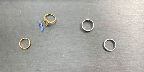 04/13　貴金属　K18　リング　 PT850   リング　お買い取りさせていただきました。　藤岡店