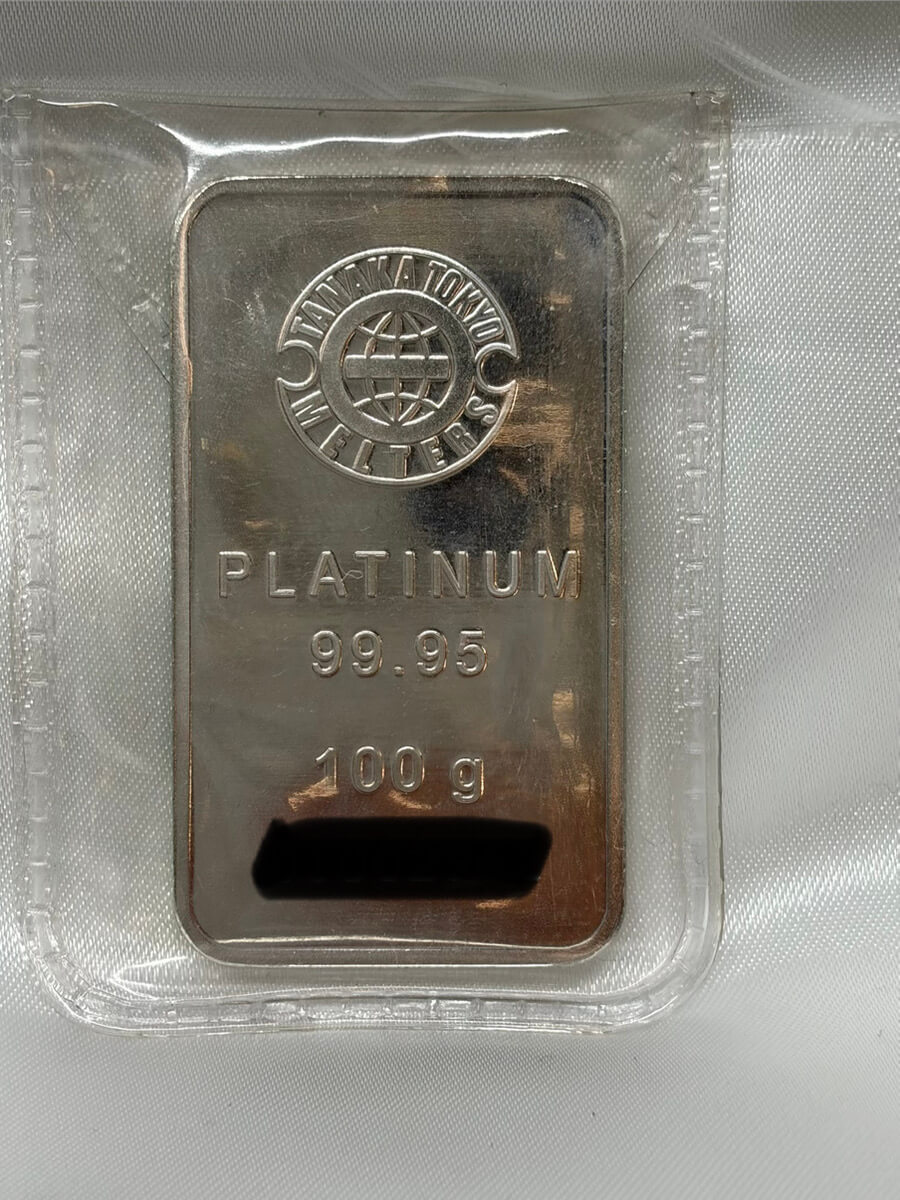 PT1000 プラチナ インゴッ￥900,000でお買取させていただきました！