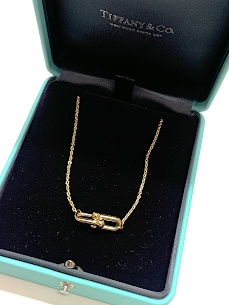 08/17　Tiffany  ティファニー   750  スモールダブルリンクネックレス　お買い取りさせていただきました。　藤岡店