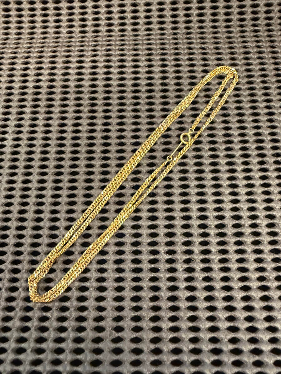 こちらK18 喜平ネックレス 5.2g￥91,416でお買取りさせて頂きました。