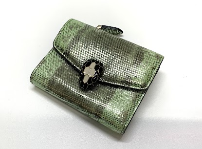 09/23　BVLGARI  ブルガリ セルペンティフォーエバー ミニ財布　 お買い取りさせていただきました。　藤岡店